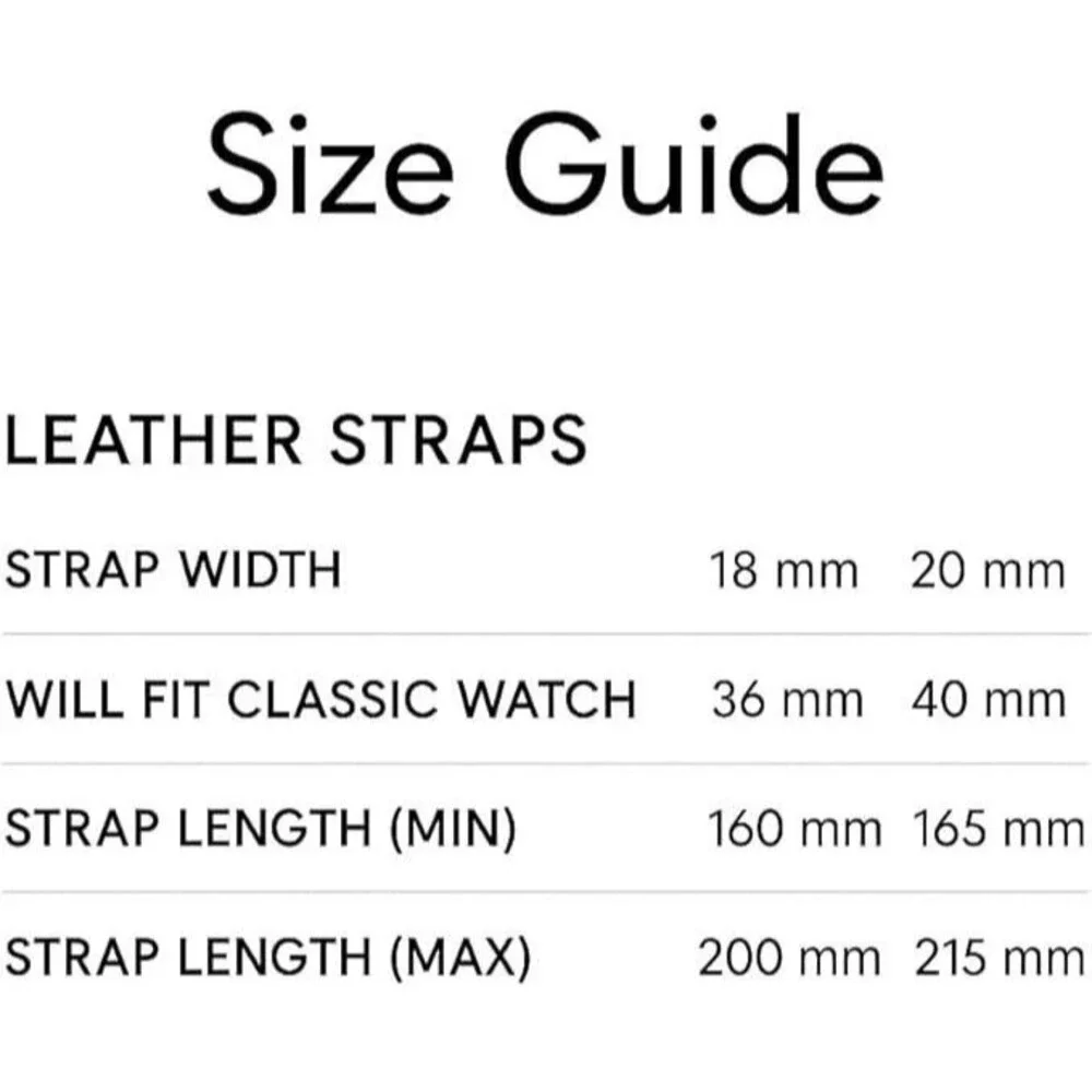 Daniel Wellington Classic Sheffield Italian Leather Watch Band (Black & R.Gold)